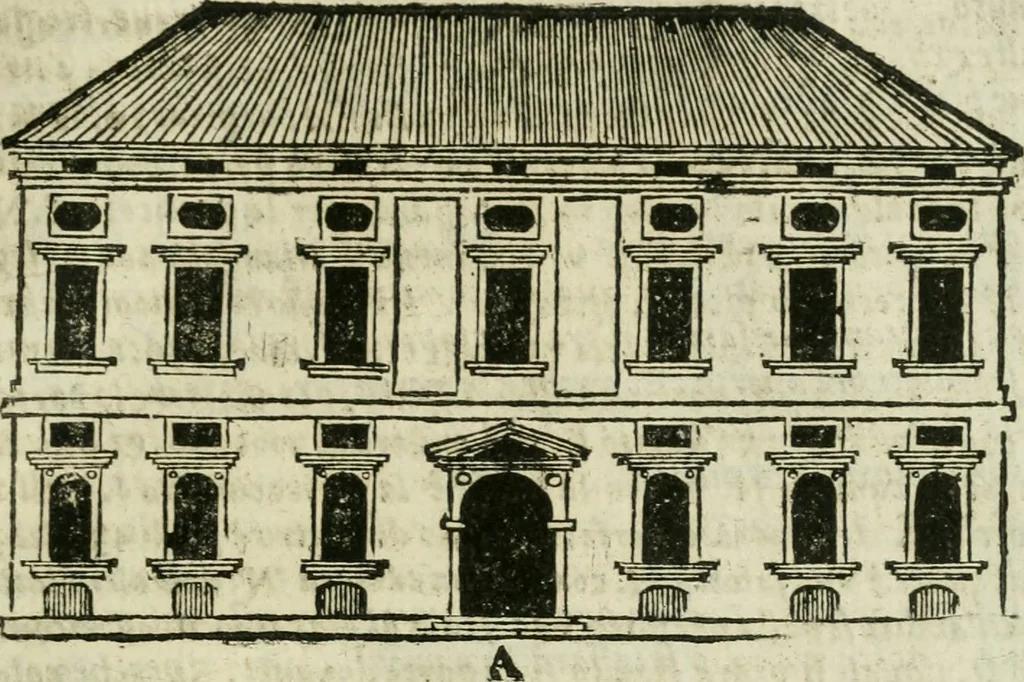 An illustration from Tutte l'opere d'archittetura, et prospetiua, 1619, leaf 694