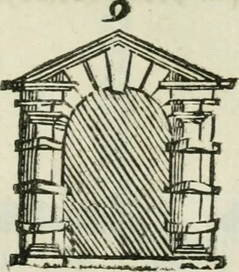 An illustration from Tutte l'opere d'archittetura, et prospetiua, 1619, leaf 698