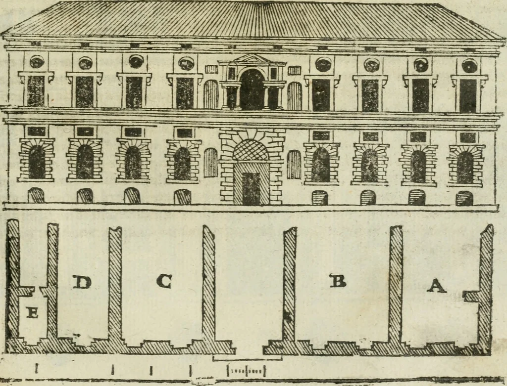 An illustration from Tutte l'opere d'archittetura, et prospetiua, 1619, leaf 700