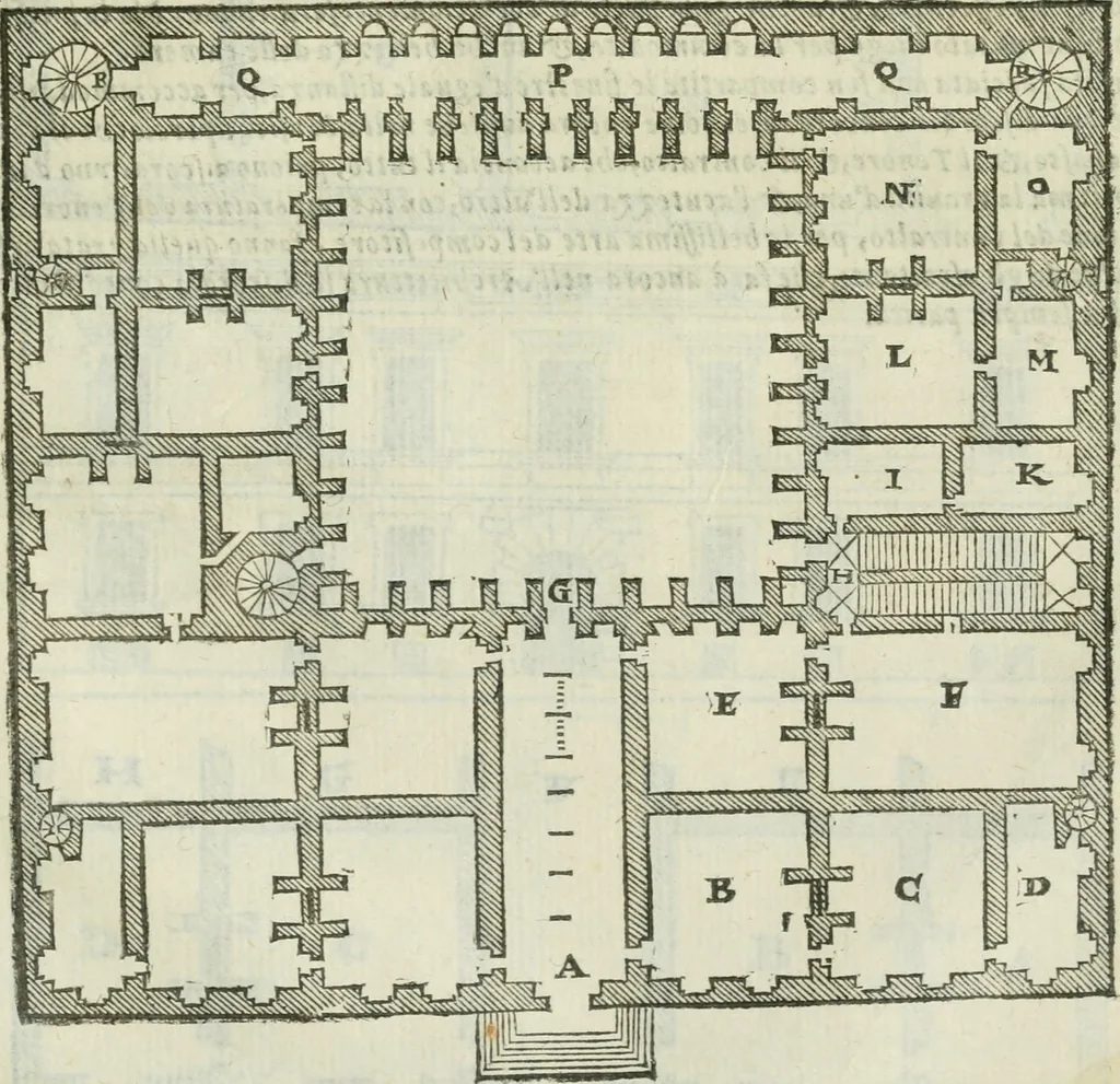 An illustration from Tutte l'opere d'archittetura, et prospetiua, 1619, leaf 710
