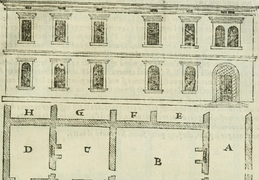 An illustration from Tutte l'opere d'archittetura, et prospetiua, 1619, leaf 712