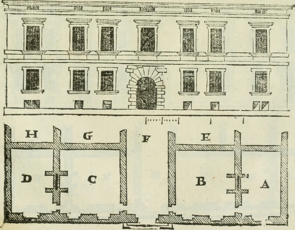 An illustration from Tutte l'opere d'archittetura, et prospetiua, 1619, leaf 712