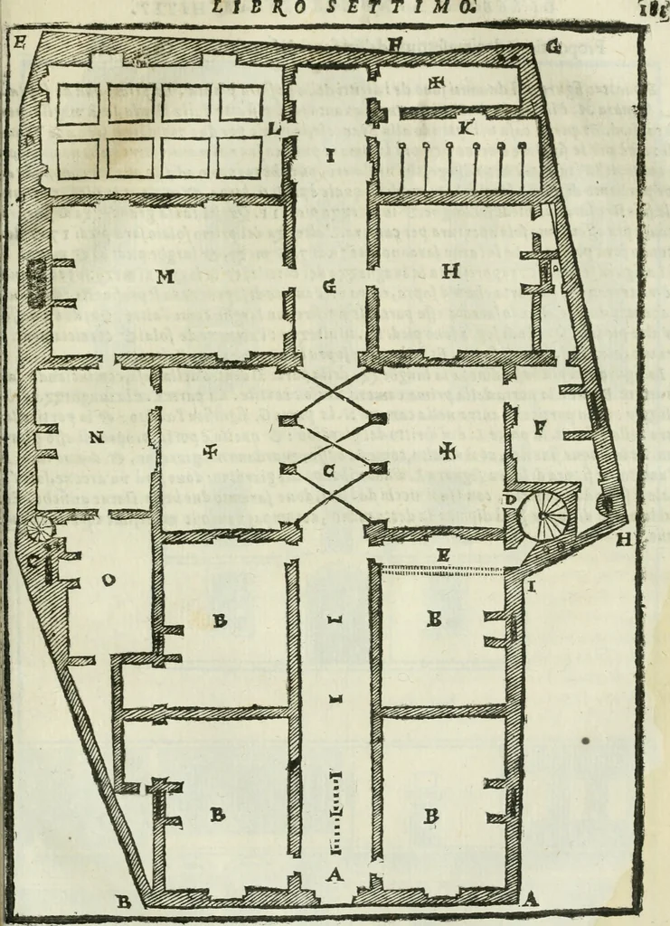 An illustration from Tutte l'opere d'archittetura, et prospetiua, 1619, leaf 724
