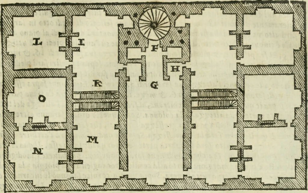 An illustration from Tutte l'opere d'archittetura, et prospetiua, 1619, leaf 736