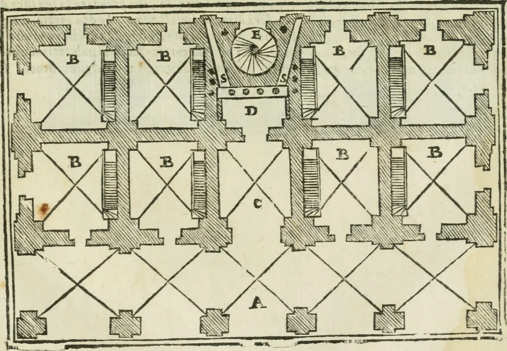 An illustration from Tutte l'opere d'archittetura, et prospetiua, 1619, leaf 736