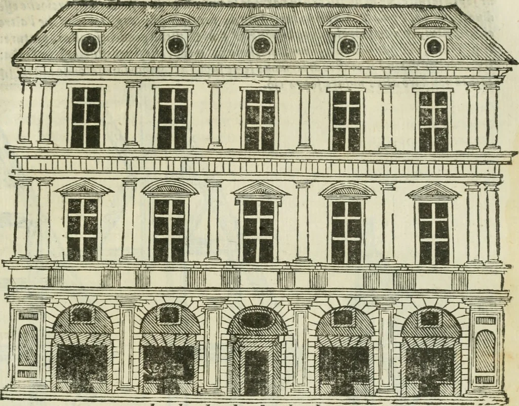 An illustration from Tutte l'opere d'archittetura, et prospetiua, 1619, leaf 738