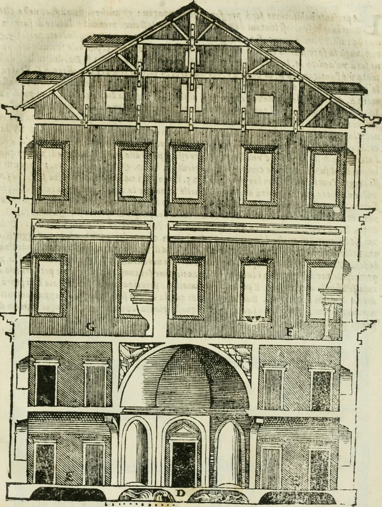 An illustration from Tutte l'opere d'archittetura, et prospetiua, 1619, leaf 766