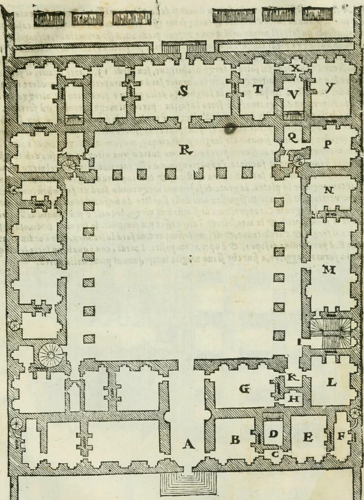 An illustration from Tutte l'opere d'archittetura, et prospetiua, 1619, leaf 768