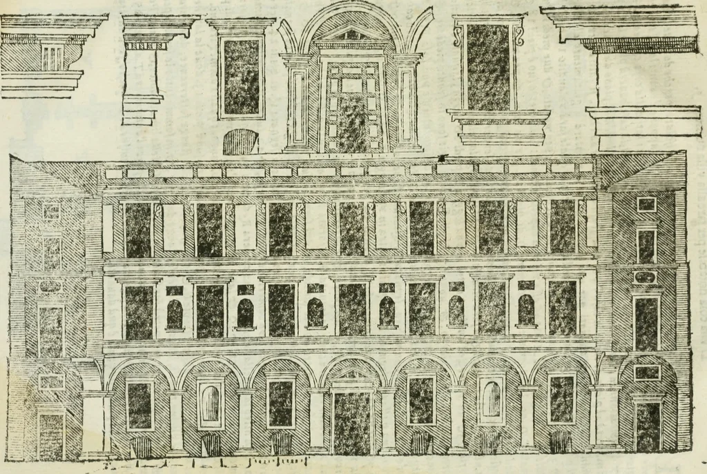 An illustration from Tutte l'opere d'archittetura, et prospetiua, 1619, leaf 772