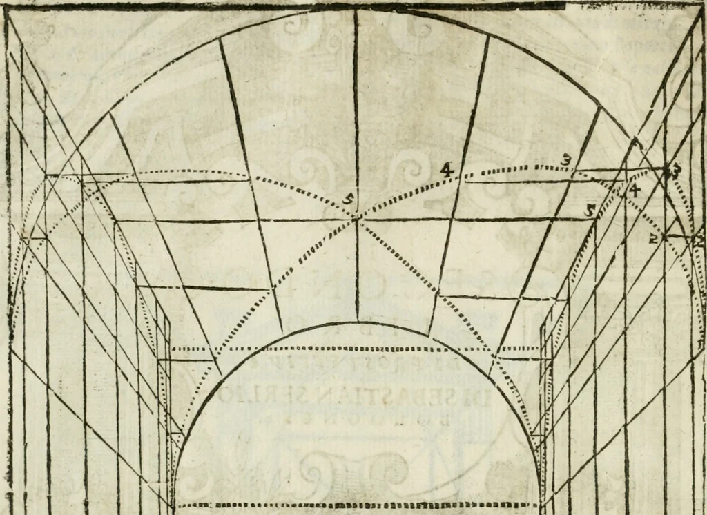 An illustration from Tutte l'opere d'archittetura, et prospetiua, 1619, leaf 81
