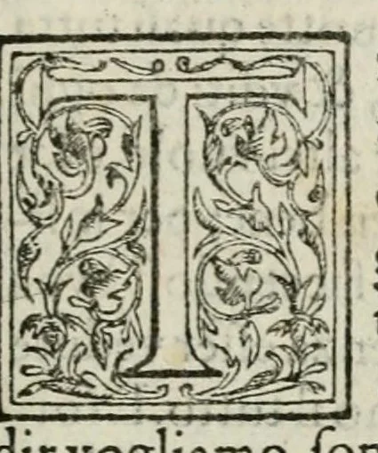 An illustration from Tvtti i trionfi, carri, mascheaate ò canti carnascialeschi andati per Firenze, dal te[m]po del Magnifico Lorenzo Vecchio de Medici qua[n]do egli hebbero prima cominciame[n]to, per infino à questo anno presente 1559 .., 1559, leaf 9