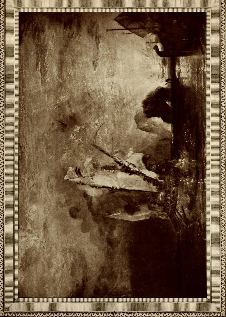 An illustration from Twelve great paintings; personal interpretations, 1913, leaf 24