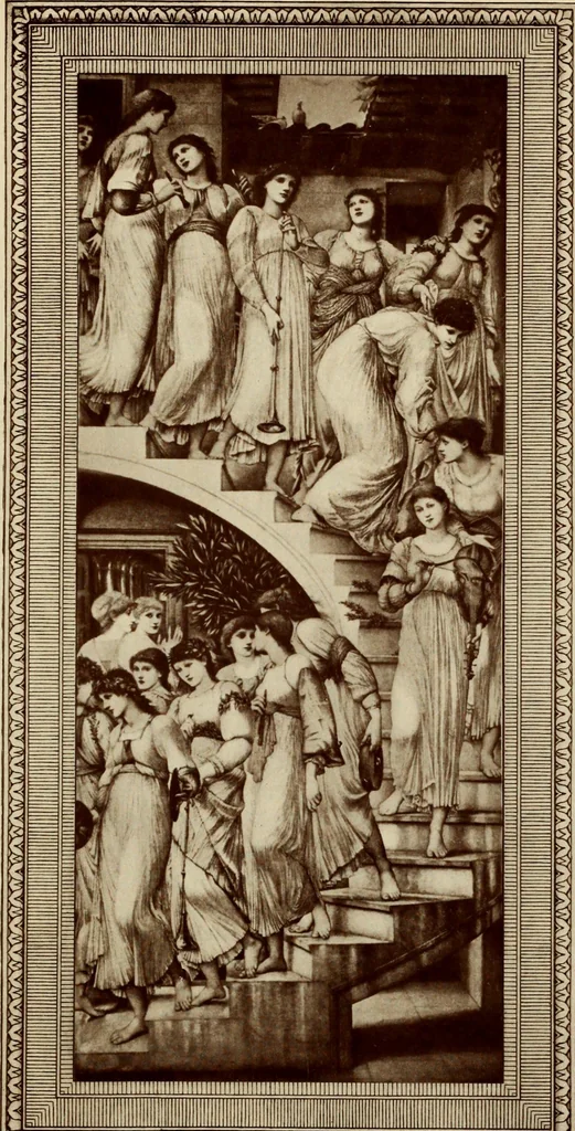 An illustration from Twelve great paintings; personal interpretations, 1913, leaf 56