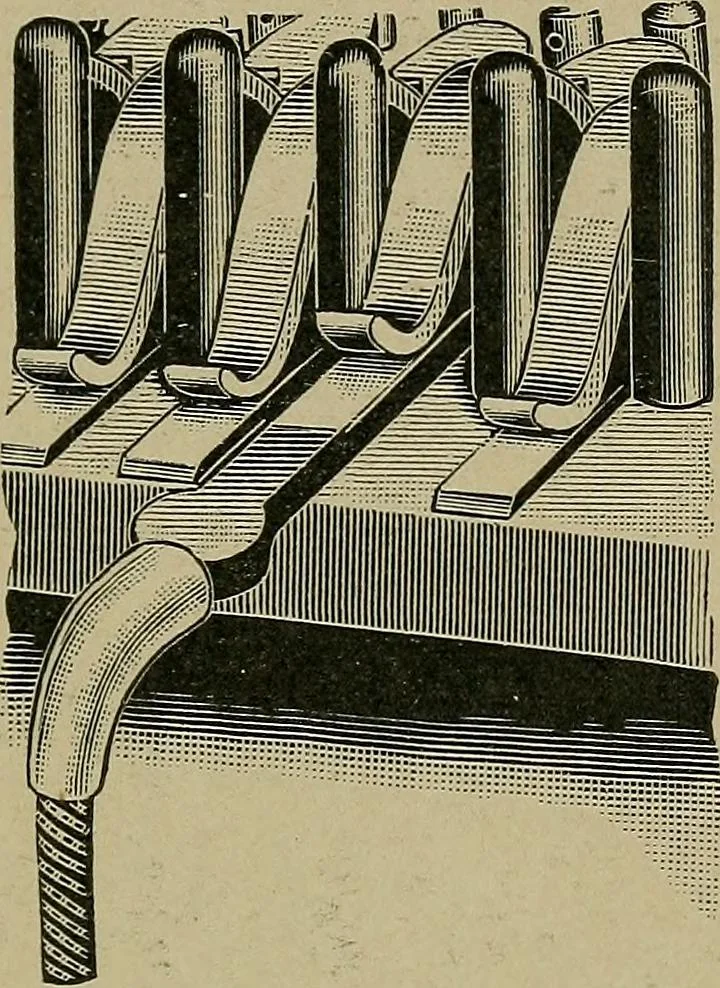 An illustration from Twentieth century manual of railway and commercial telegraphy, 1905, leaf 34