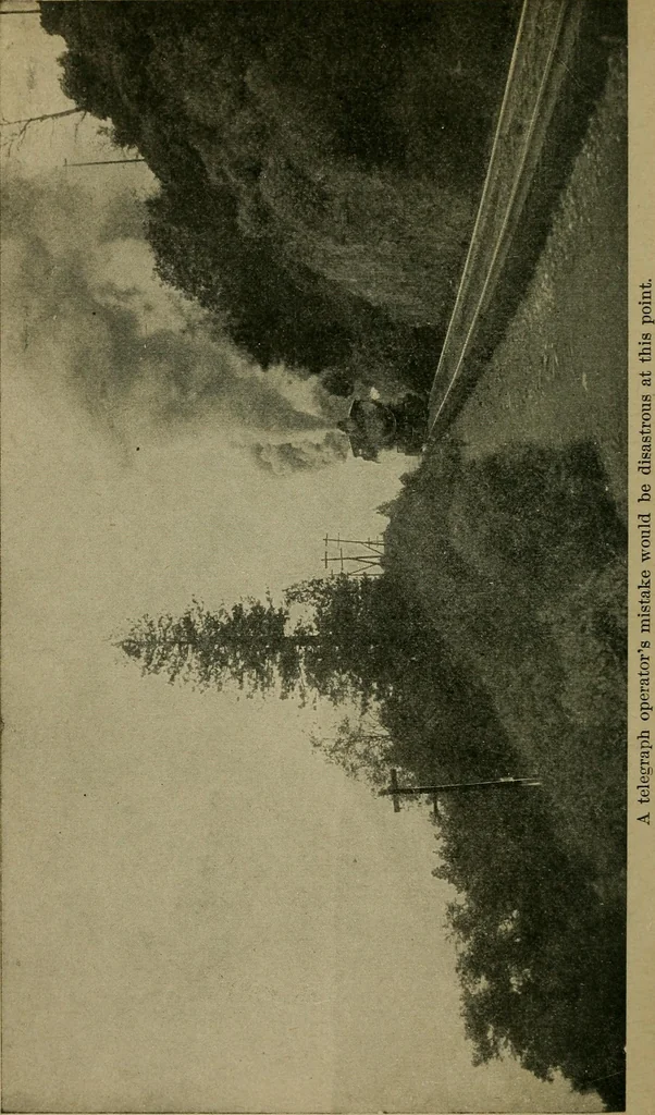 An illustration from Twentieth century manual of railway and commercial telegraphy, 1905, leaf 35