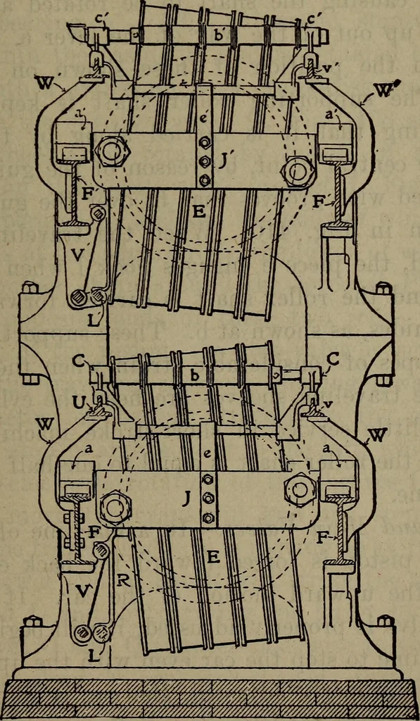 An illustration from Twentieth century hand-book for steam engineers and electricians with questions and answers; a practical non-technical treatise .., 1913, leaf 1010