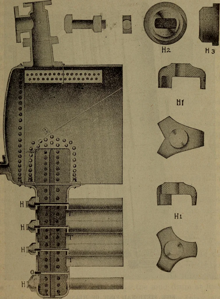 An illustration from Twentieth century hand-book for steam engineers and electricians with questions and answers; a practical non-technical treatise .., 1913, leaf 22