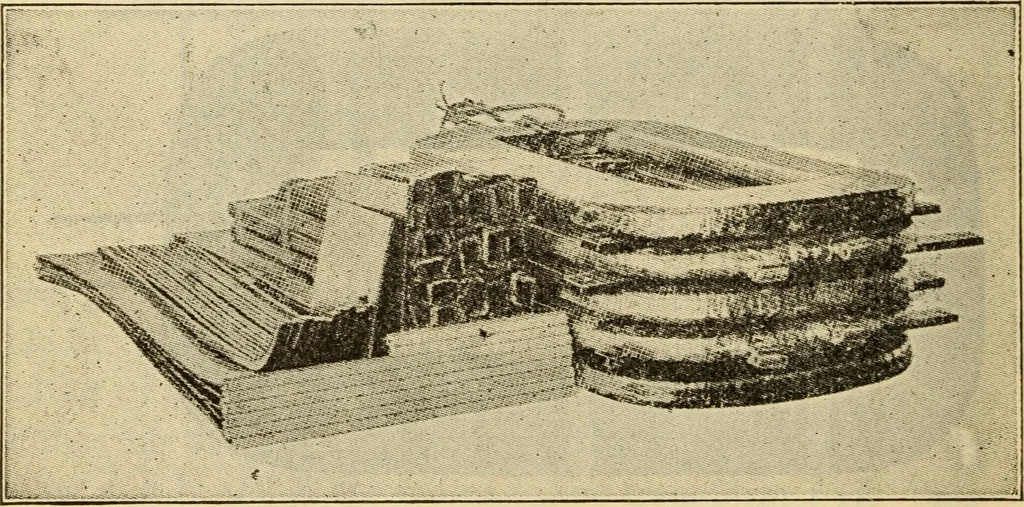 An illustration from Twentieth century handbook for steam engineers and electricians, with questions and answers; a practical nontechnical treatise .., 1916, leaf 1299
