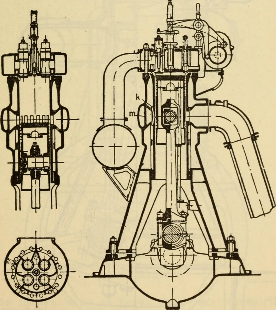 An illustration from Twentieth century handbook for steam engineers and electricians, with questions and answers; a practical nontechnical treatise .., 1916, leaf 828