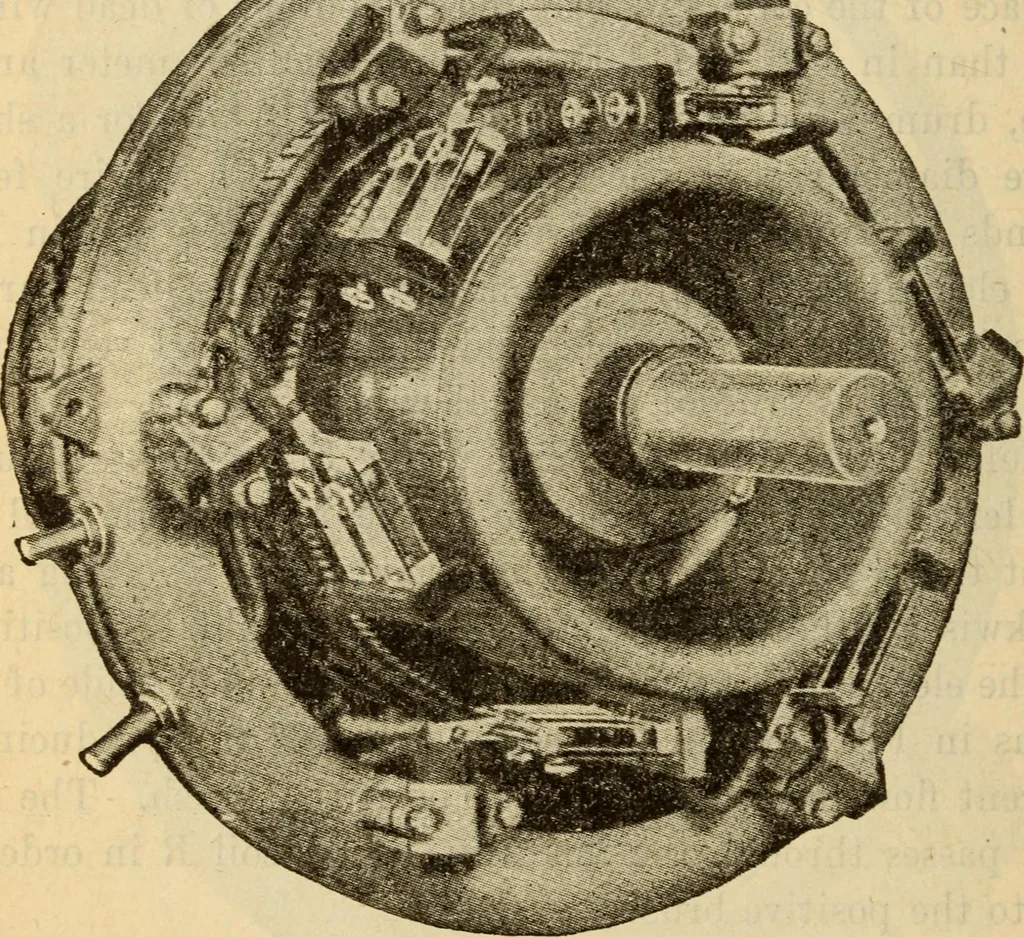 An illustration from Twentieth century handbook for steam engineers and electricians, with questions and answers; a practical nontechnical treatise on the care and management of steam engines, boilers and electric machinery, 1922, leaf 1089
