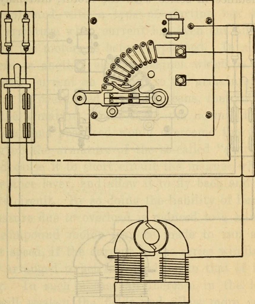 An illustration from Twentieth century handbook for steam engineers and electricians, with questions and answers; a practical nontechnical treatise on the care and management of steam engines, boilers and electric machinery, 1922, leaf 1150