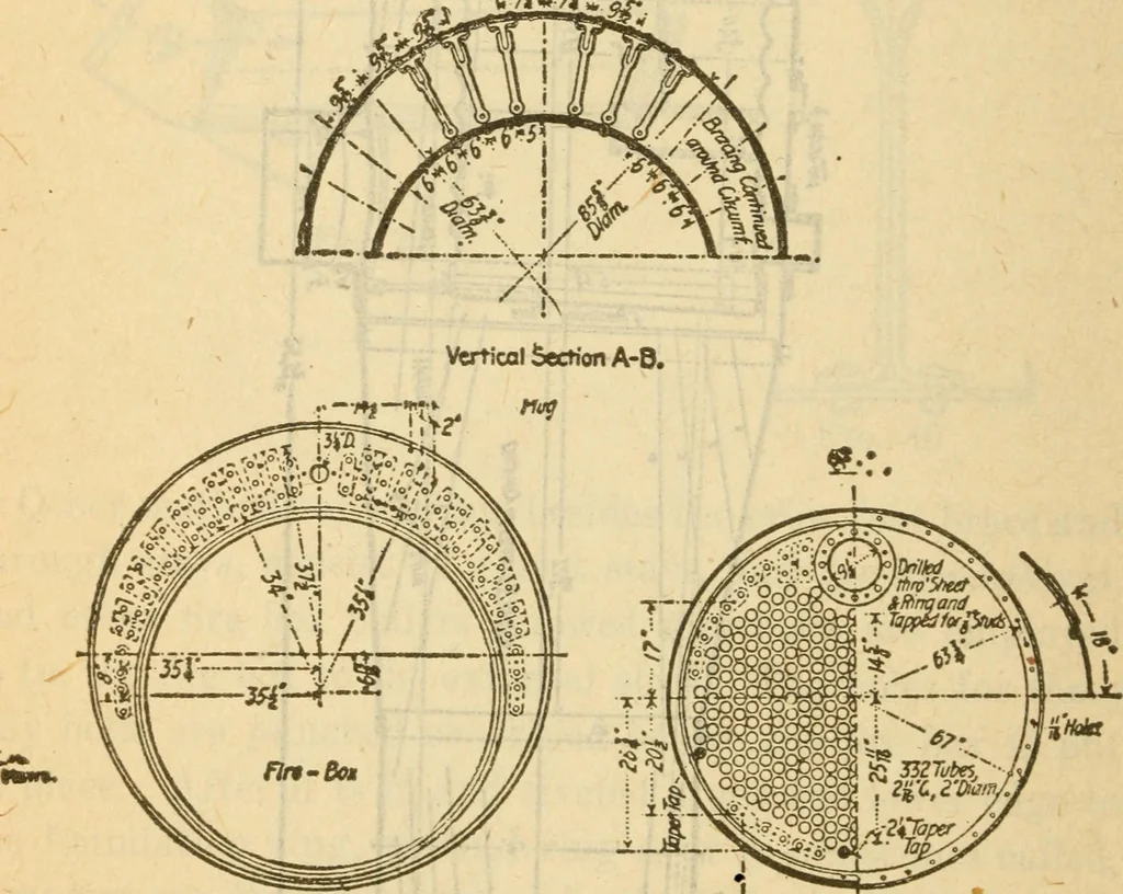 An illustration from Twentieth century handbook for steam engineers and electricians, with questions and answers; a practical nontechnical treatise on the care and management of steam engines, boilers and electric machinery, 1922, leaf 119