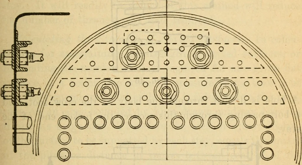 An illustration from Twentieth century handbook for steam engineers and electricians, with questions and answers; a practical nontechnical treatise on the care and management of steam engines, boilers and electric machinery, 1922, leaf 122