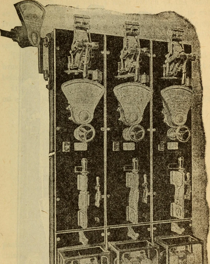An illustration from Twentieth century handbook for steam engineers and electricians, with questions and answers; a practical nontechnical treatise on the care and management of steam engines, boilers and electric machinery, 1922, leaf 1260