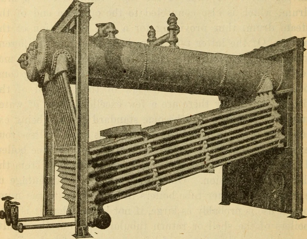 An illustration from Twentieth century handbook for steam engineers and electricians, with questions and answers; a practical nontechnical treatise on the care and management of steam engines, boilers and electric machinery, 1922, leaf 13