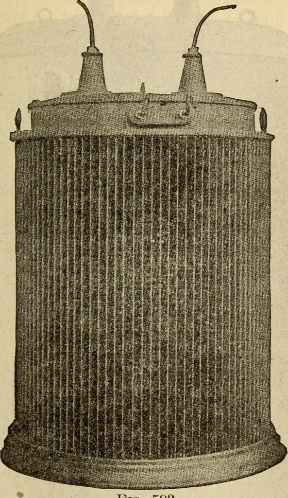 An illustration from Twentieth century handbook for steam engineers and electricians, with questions and answers; a practical nontechnical treatise on the care and management of steam engines, boilers and electric machinery, 1922, leaf 1306