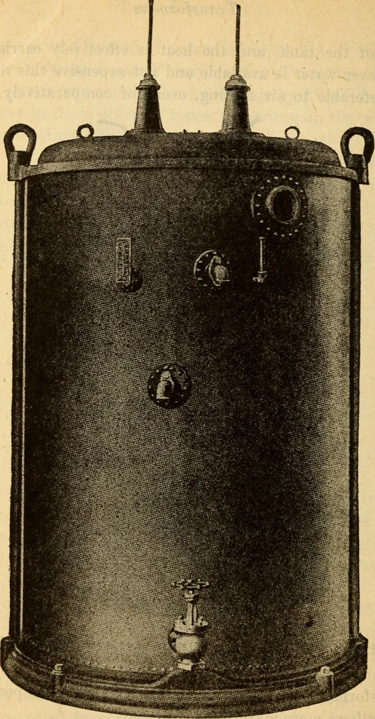 An illustration from Twentieth century handbook for steam engineers and electricians, with questions and answers; a practical nontechnical treatise on the care and management of steam engines, boilers and electric machinery, 1922, leaf 1307