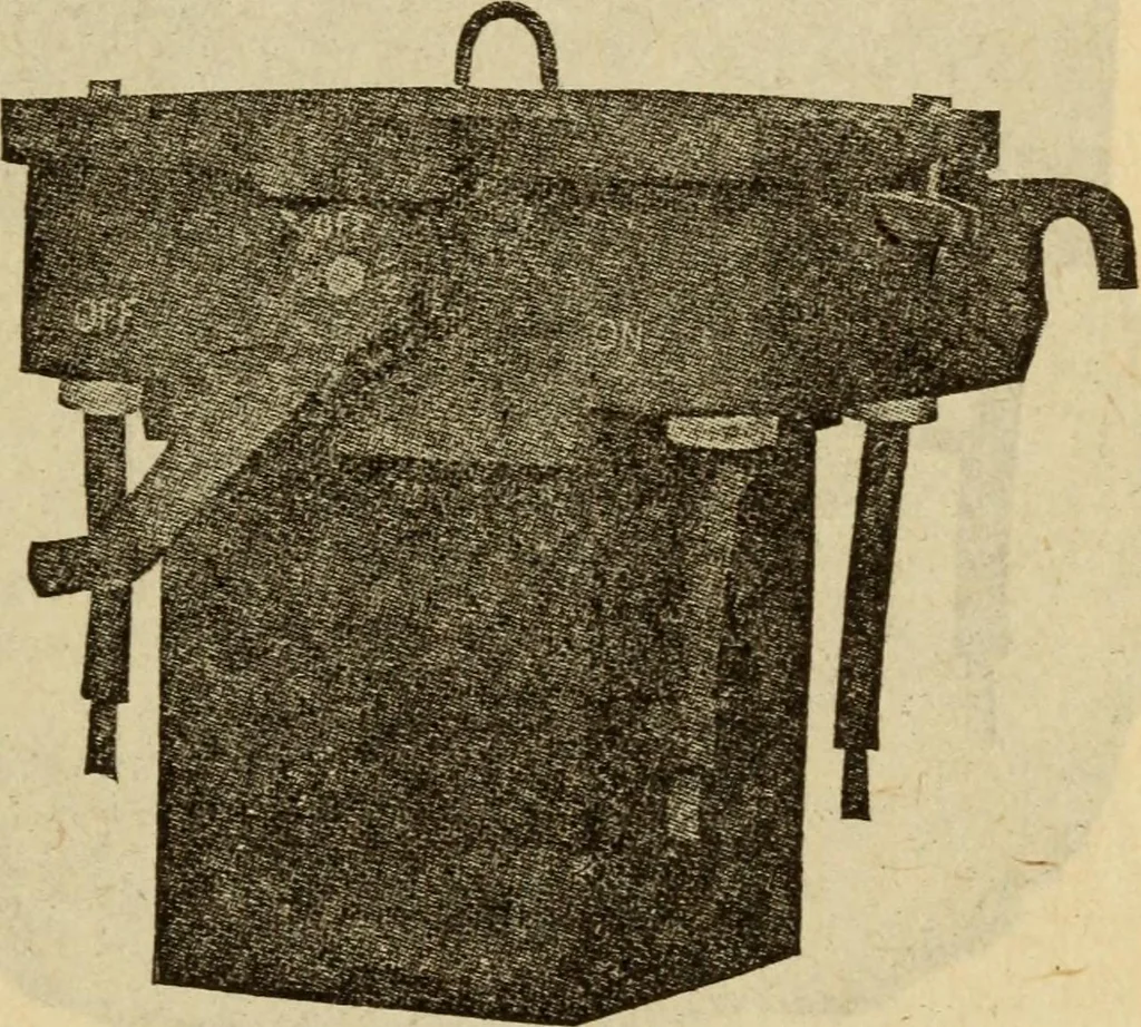 An illustration from Twentieth century handbook for steam engineers and electricians, with questions and answers; a practical nontechnical treatise on the care and management of steam engines, boilers and electric machinery, 1922, leaf 1334