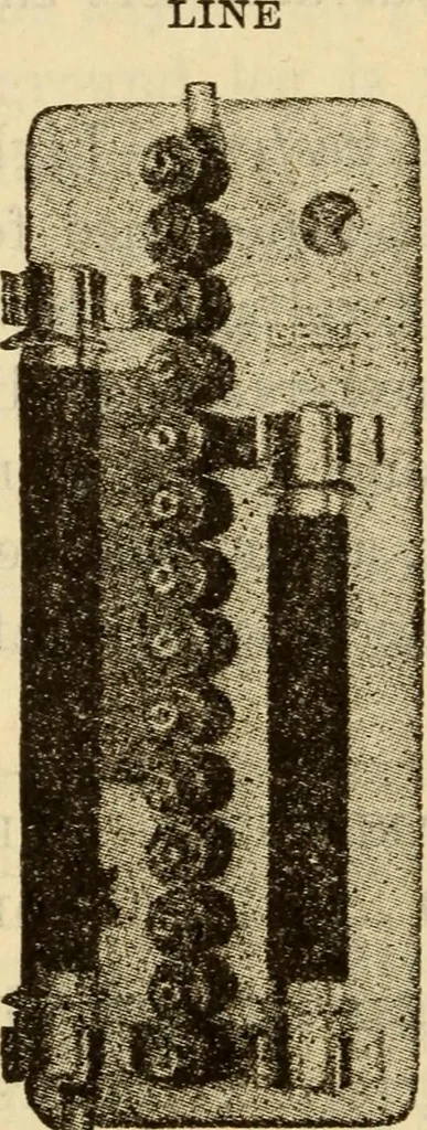 An illustration from Twentieth century handbook for steam engineers and electricians, with questions and answers; a practical nontechnical treatise on the care and management of steam engines, boilers and electric machinery, 1922, leaf 1375