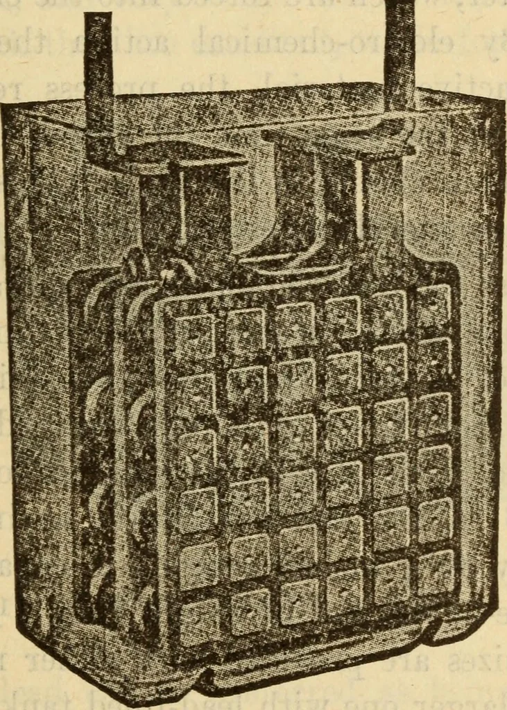 An illustration from Twentieth century handbook for steam engineers and electricians, with questions and answers; a practical nontechnical treatise on the care and management of steam engines, boilers and electric machinery, 1922, leaf 1486
