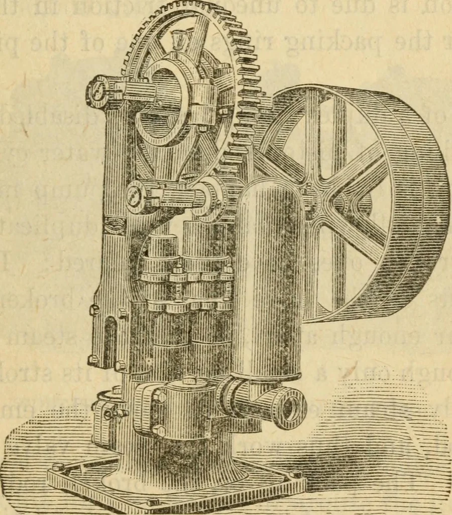 An illustration from Twentieth century handbook for steam engineers and electricians, with questions and answers; a practical nontechnical treatise on the care and management of steam engines, boilers and electric machinery, 1922, leaf 164