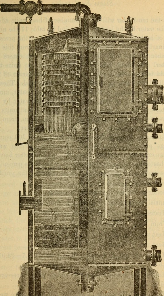 An illustration from Twentieth century handbook for steam engineers and electricians, with questions and answers; a practical nontechnical treatise on the care and management of steam engines, boilers and electric machinery, 1922, leaf 204