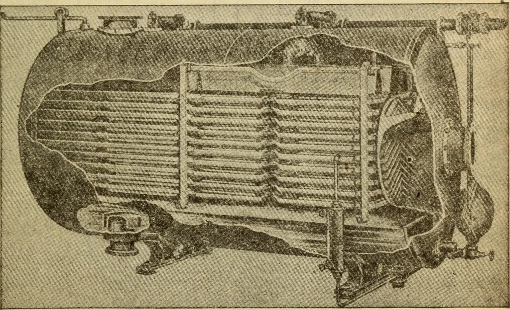 An illustration from Twentieth century handbook for steam engineers and electricians, with questions and answers; a practical nontechnical treatise on the care and management of steam engines, boilers and electric machinery, 1922, leaf 208