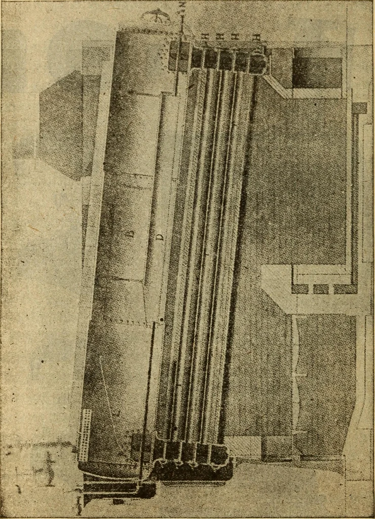 An illustration from Twentieth century handbook for steam engineers and electricians, with questions and answers; a practical nontechnical treatise on the care and management of steam engines, boilers and electric machinery, 1922, leaf 21