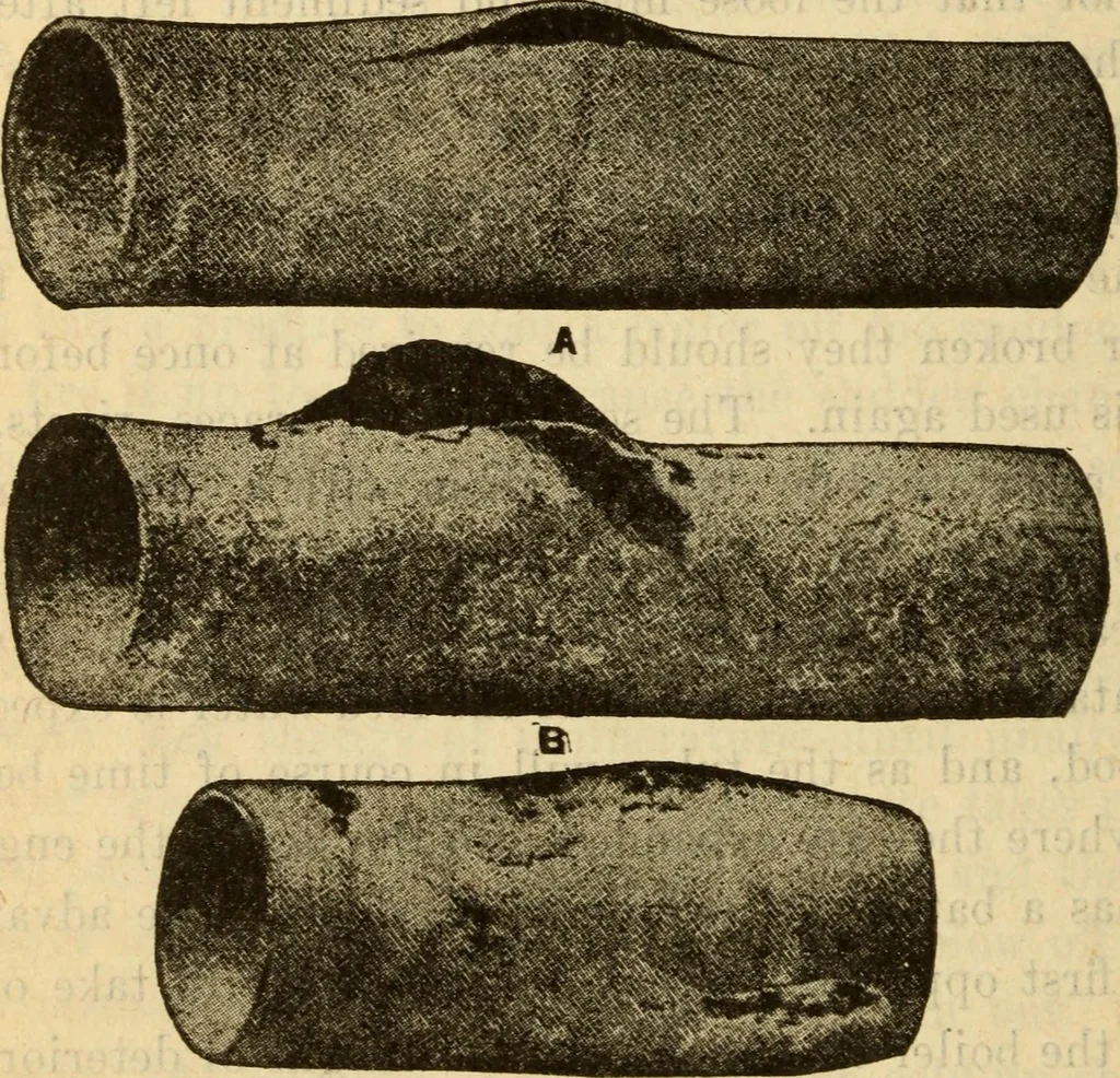 An illustration from Twentieth century handbook for steam engineers and electricians, with questions and answers; a practical nontechnical treatise on the care and management of steam engines, boilers and electric machinery, 1922, leaf 271