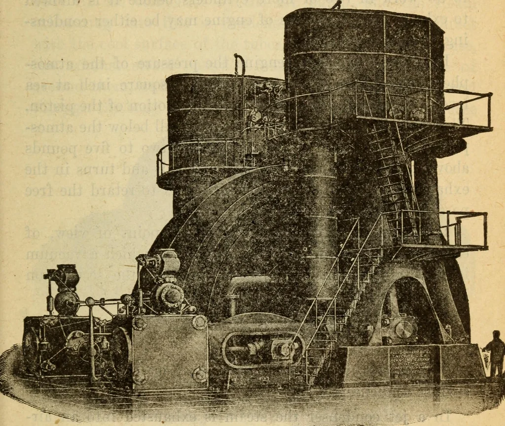 An illustration from Twentieth century handbook for steam engineers and electricians, with questions and answers; a practical nontechnical treatise on the care and management of steam engines, boilers and electric machinery, 1922, leaf 364