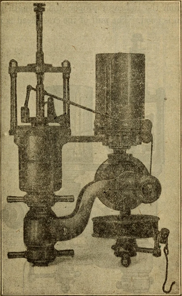 An illustration from Twentieth century handbook for steam engineers and electricians, with questions and answers; a practical nontechnical treatise on the care and management of steam engines, boilers and electric machinery, 1922, leaf 484