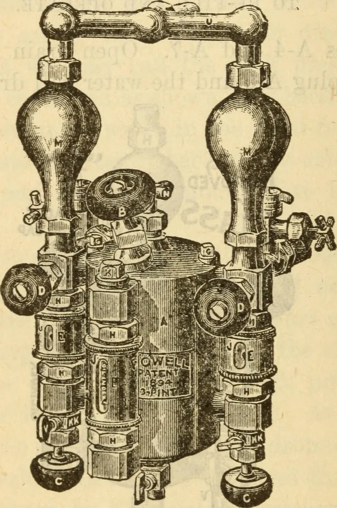 An illustration from Twentieth century handbook for steam engineers and electricians, with questions and answers; a practical nontechnical treatise on the care and management of steam engines, boilers and electric machinery, 1922, leaf 583