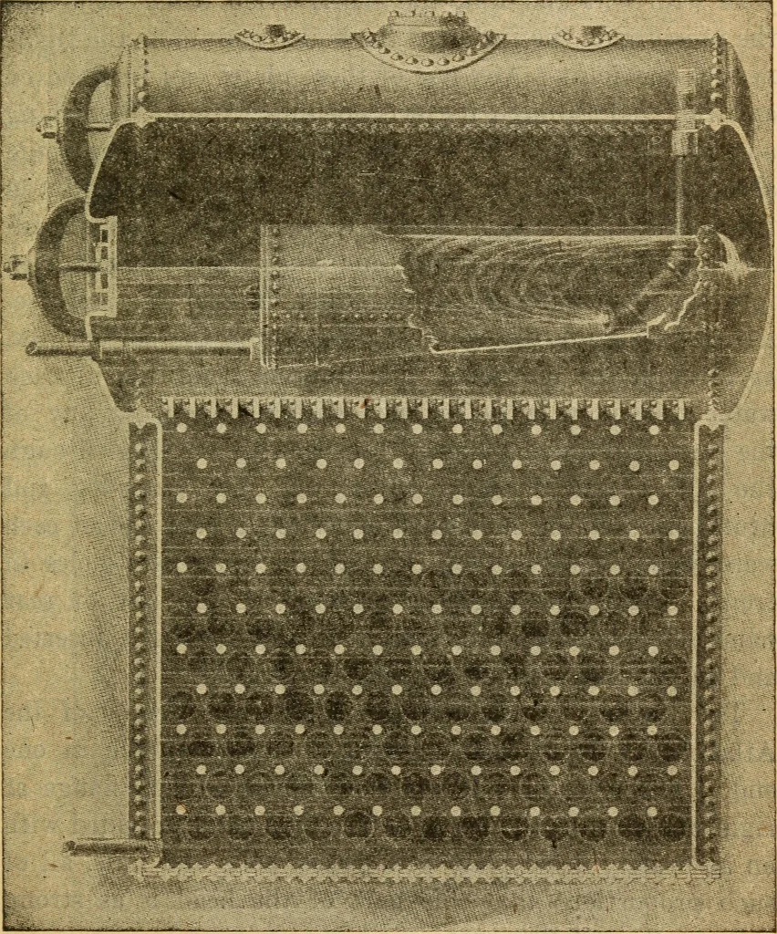 An illustration from Twentieth century handbook for steam engineers and electricians, with questions and answers; a practical nontechnical treatise on the care and management of steam engines, boilers and electric machinery, 1922, leaf 60