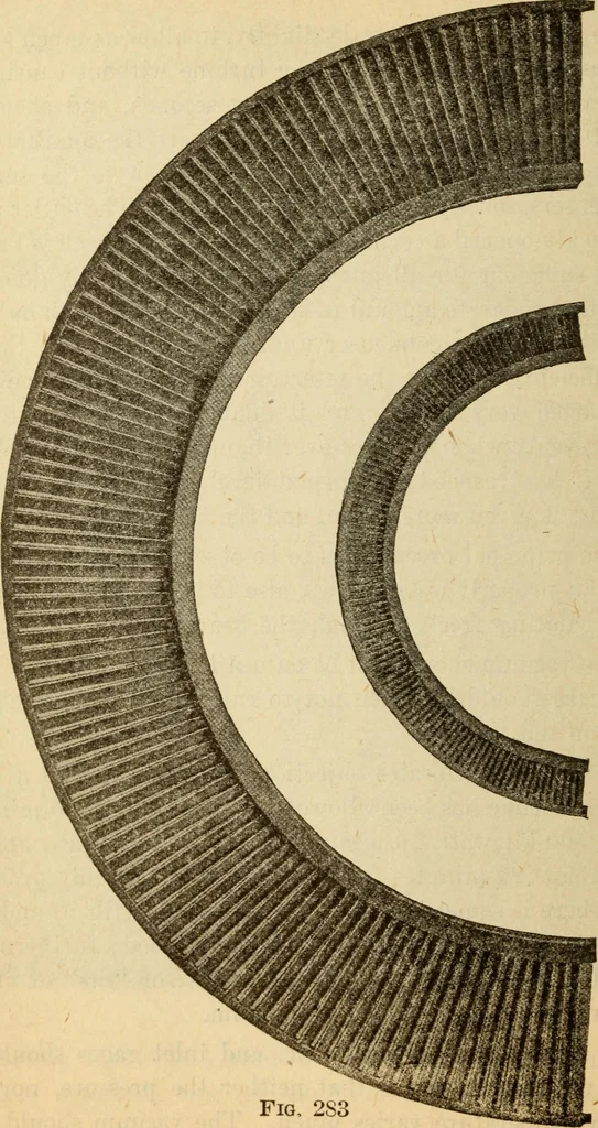 An illustration from Twentieth century handbook for steam engineers and electricians, with questions and answers; a practical nontechnical treatise on the care and management of steam engines, boilers and electric machinery, 1922, leaf 673