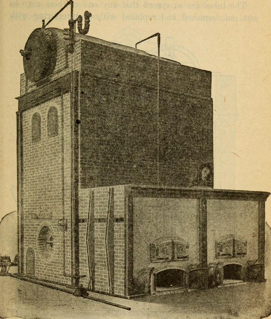 An illustration from Twentieth century handbook for steam engineers and electricians, with questions and answers; a practical nontechnical treatise on the care and management of steam engines, boilers and electric machinery, 1922, leaf 70