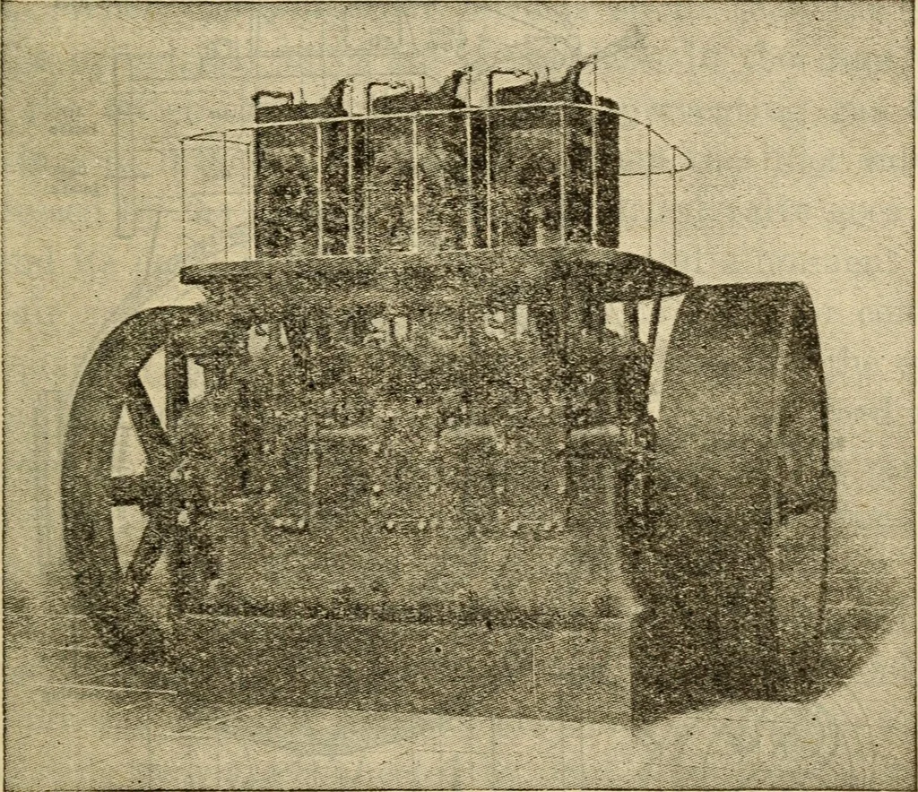 An illustration from Twentieth century handbook for steam engineers and electricians, with questions and answers; a practical nontechnical treatise on the care and management of steam engines, boilers and electric machinery, 1922, leaf 788