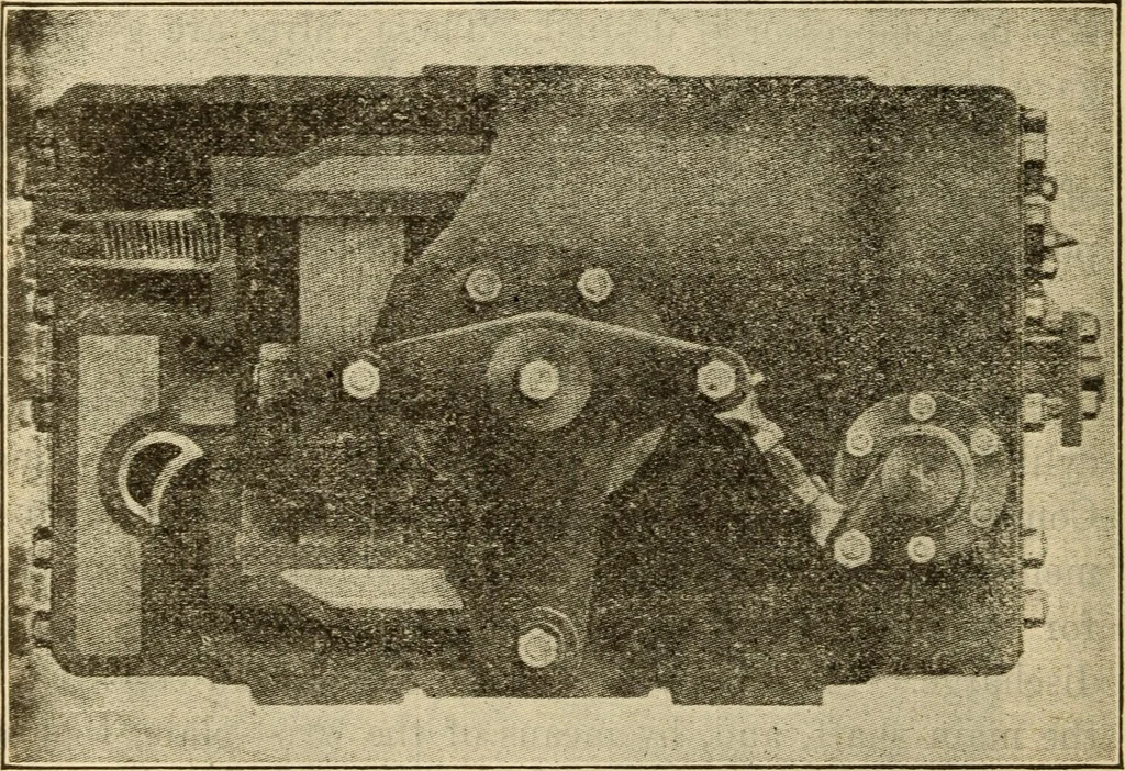 An illustration from Twentieth century handbook for steam engineers and electricians, with questions and answers; a practical nontechnical treatise on the care and management of steam engines, boilers and electric machinery, 1922, leaf 877
