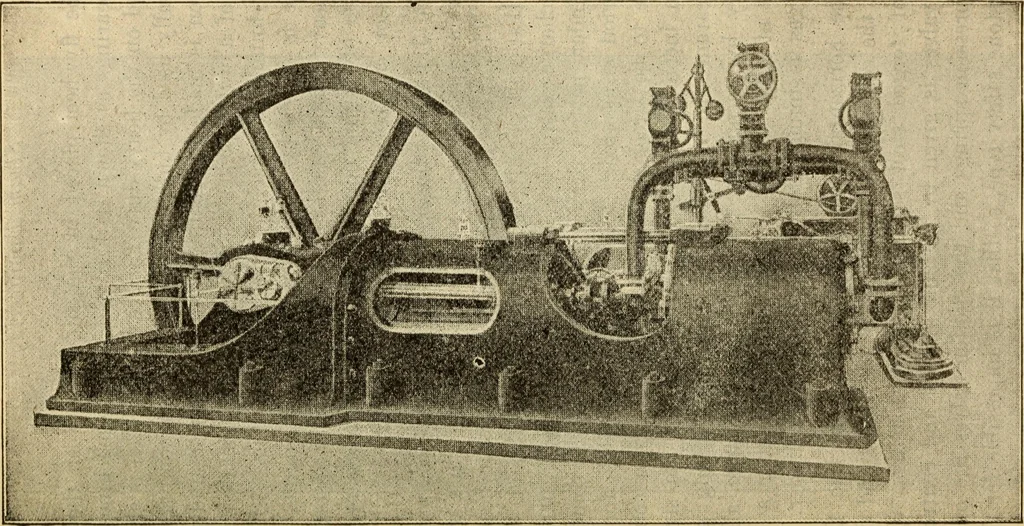 An illustration from Twentieth century handbook for steam engineers and electricians, with questions and answers; a practical nontechnical treatise on the care and management of steam engines, boilers and electric machinery, 1922, leaf 916