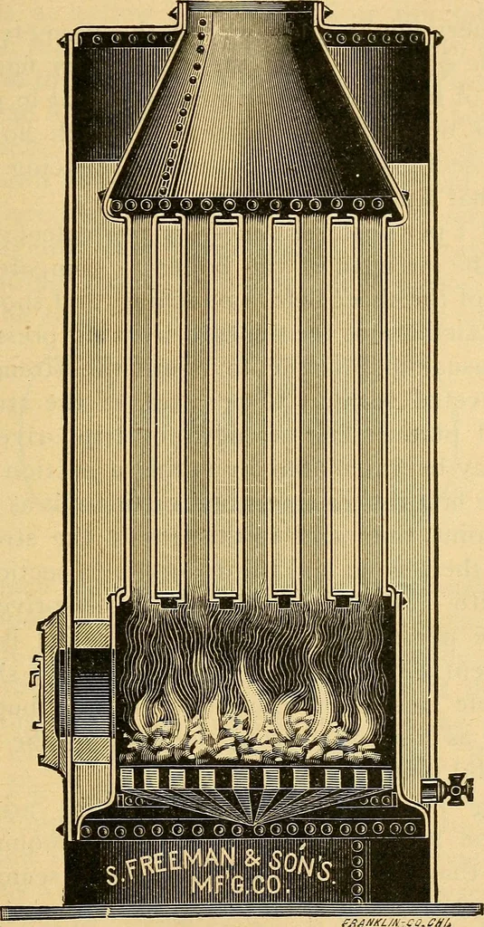 An illustration from Twentieth century hand-book for steam engineers and electricians, with questions and answers .., 1905, leaf 30