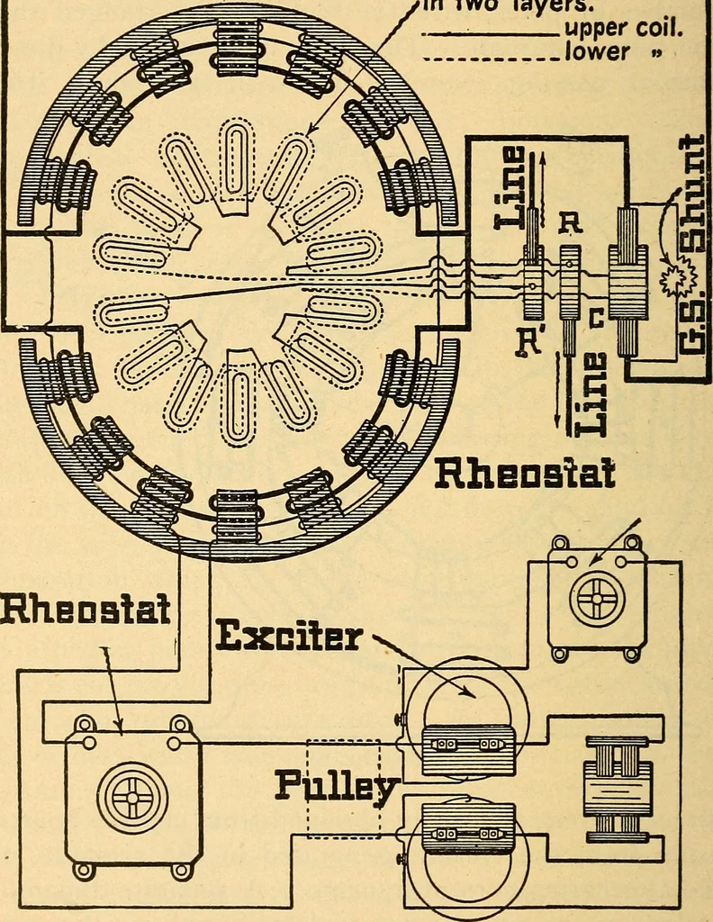 An illustration from Twentieth century hand-book for steam engineers and electricians, with questions and answers .., 1905, leaf 543